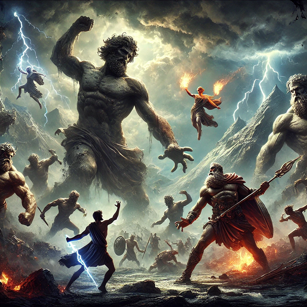 Titans of Greek Mythology: The Origins and Battles of the Gods' Greatest Foes