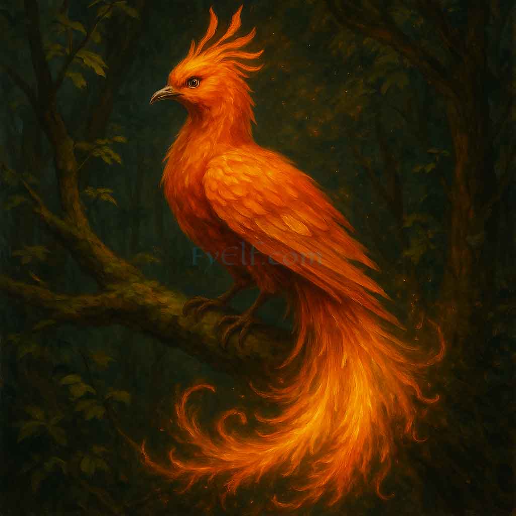 Slavic Firebird: The Glowing Bird of Magic, Mystery, and Folklore