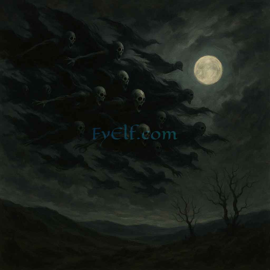Sluagh in Celtic Folklore: The Restless Spirits of the Unforgiven Dead